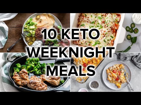 10 Easy Keto Dinner Meals for Busy Weeknights