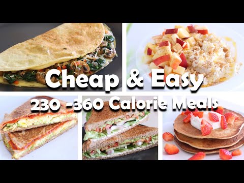 10 Healthy Low Calorie Breakfast Recipes  -YOU NEED TO TRY