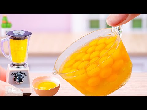 1000+ Amazing Miniature Eggs Recipe For Breakfast 🥚 Best Of Miniature Cooking Snack Recipe