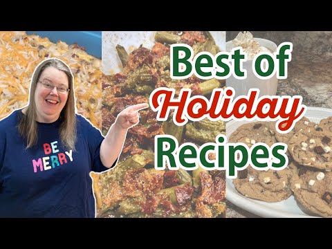 13 of the BEST Holiday Recipes! | Ideas for Christmas Breakfast, Side Dishes, Appetizers & Desserts