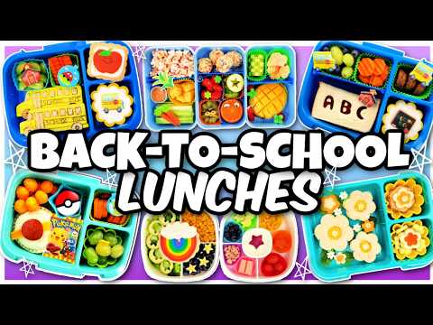 15 AWESOME Lunch Ideas For The ULTIMATE Back To School! 🍎 Bunches Of Lunches MARATHON