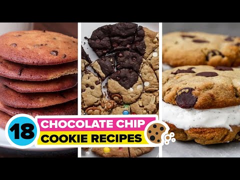 18 Chocolate Chip Cookie Recipe Compilation
