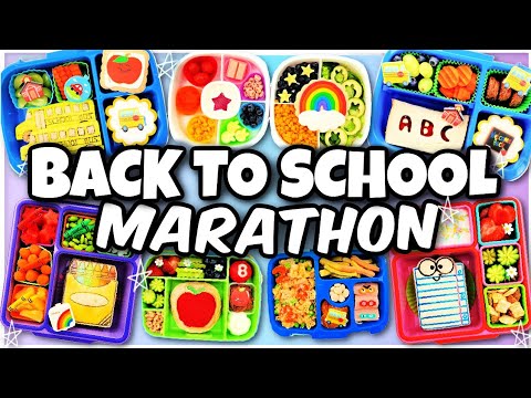 18 Fun & Easy Lunch Ideas for Back to School🍎Bunches of Lunches Marathon
