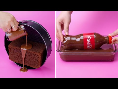 18+Coolest Chocolate Recipes For Your Family | Indulgent Chocolate Cake Decorating Ideas