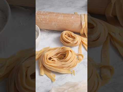 2-Ingredient Homemade Pasta | Easy recipe