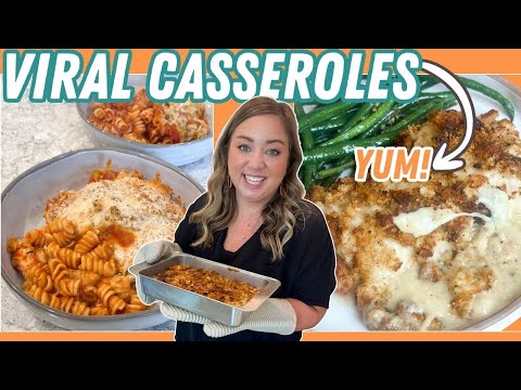 2 MUST TRY VIRAL CASSEROLES THAT WILL LEAVE YOU COMING BACK FOR SECONDS | EASY DINNER IDEAS