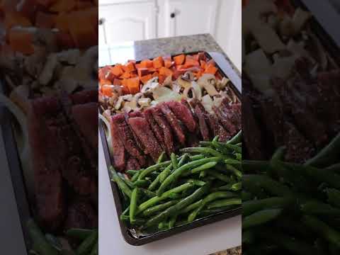 20 Minute Sheet Pan dinner #mealprep