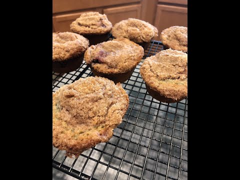 3 Breakfast Recipes: Baked Oatmeal, Granola, Blueberry Struesel Muffins