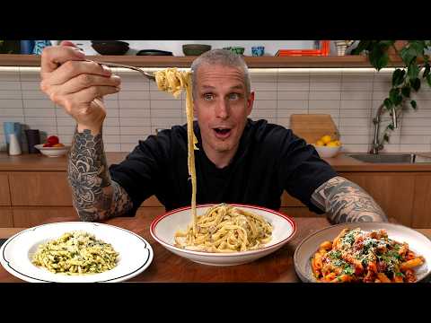 3 Delicious & Easy Pastas in Under 15 Minutes