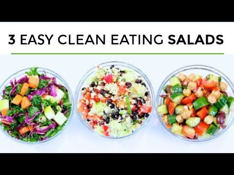 3 Easy Healthy Salad Recipes