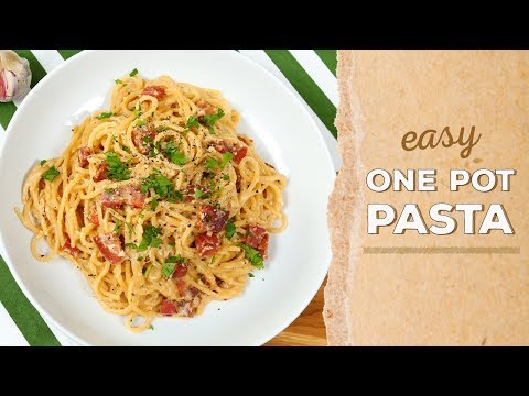 3 EASY One Pot Pasta Recipes | Dinner Made Easy