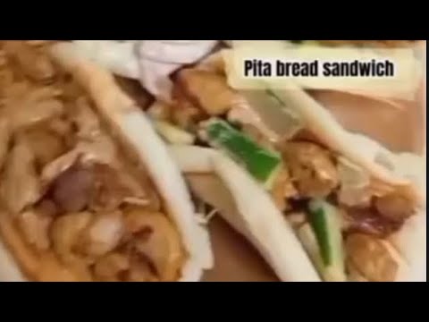 3 Easy Pita Bread Sandwich Ideas | Veg & Non-Veg Options 🍞🥙