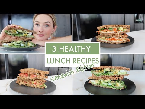 3 Healthy Easy Lunch Recipes – Sandwich Edition | Sanne Vloet