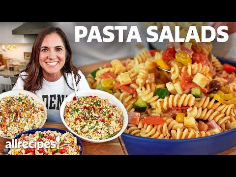 3 Pasta Salad Recipes You Need to Try (Italian Grinder, Dill Pickle & Street Corn Pasta Salads)