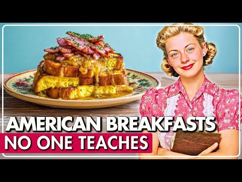 30 Easy American Breakfast Recipes From The 1950s!