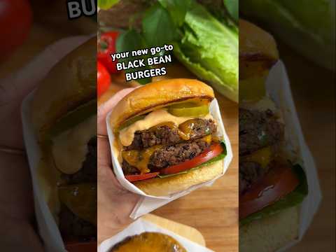 30-Minute Black Bean Burgers (No Oats!)