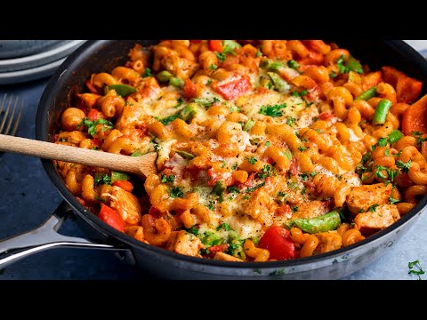 30 Minute One Pot Chicken Pasta – Perfect Family Weeknight Dinner!