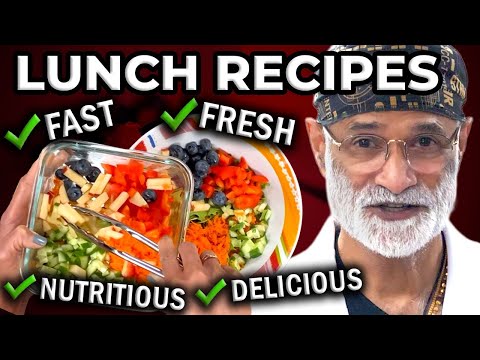 4 Fast & Easy Lunch Recipes to Fuel Your Body and Mind | Perfect for Work, School, or Home