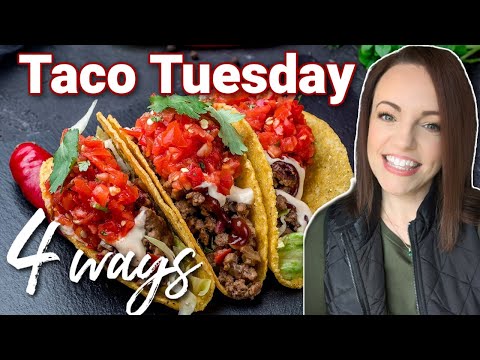 4 Twists on TACO Tuesday! | Not your average tacos! New TACO recipes