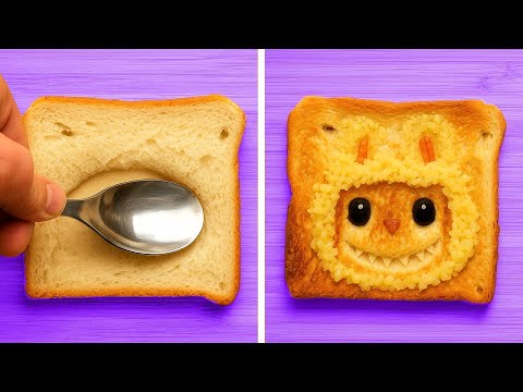 5 Delicious Breakfast Ideas with Toast 🍳🥑 Easy & Quick Recipes