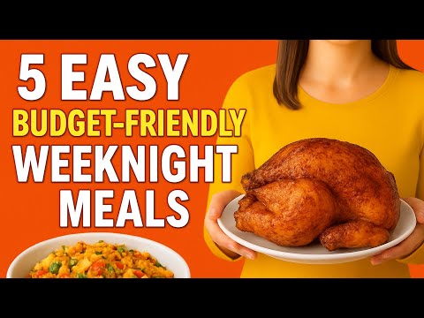 5 Easy Budget-Friendly Rotisserie Chicken Dinners | Quick Weeknight Meal Ideas