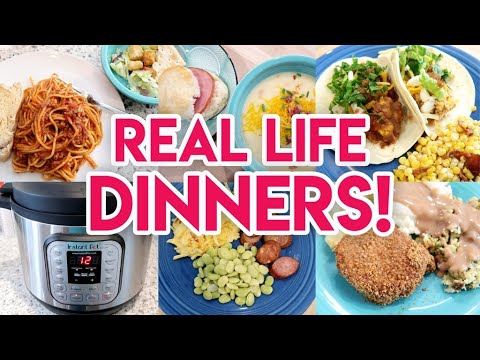 5 FAMILY DINNER IDEAS! 😀 DINNERS FROM THE PANTRY + FREEZER 🍽 COLLAB WITH @FrugalFitMom