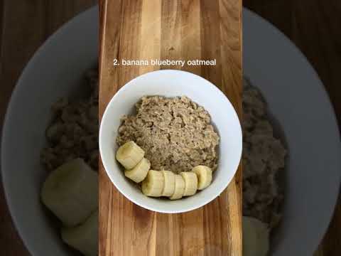 5 healthy breakfast ideas 🌱#shorts #healthybreakfast