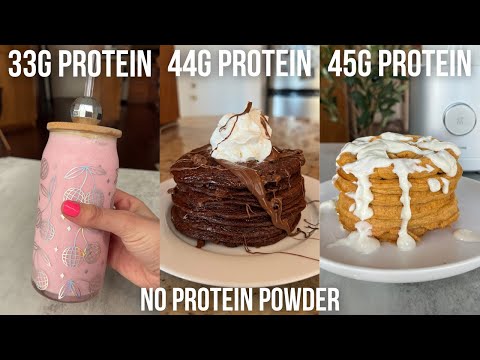 5 High Protein, Low Calorie Breakfast Recipes Without Protein Powder