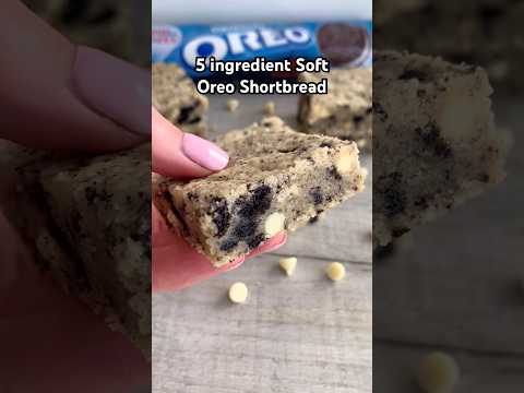 5-ingredient Oreo shortbread