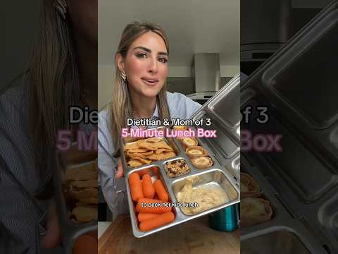 5 Min Healthy Lunch Box Perfect 🥇❤️When does school start for u? #healthylunchboxforschool #lunch