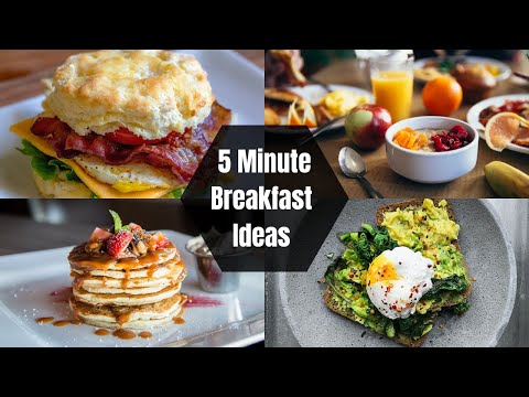 5 Minute Breakfasts Ideas || Easy Healthy Breakfast Ideas