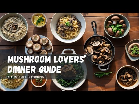 6 Best Mushroom Recipes for Dinner | Easy Organic & Homemade Meals by Alma