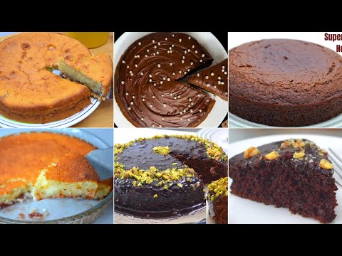 6 Delicious Cake Recipes | Easy & Moist Cakes for Every Occasion | 6 Best Cake Recipes for Beginners