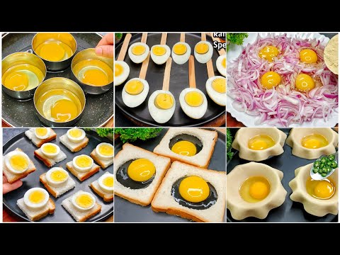 6 Different types of Egg Recipes | New Recipe | Egg Snacks Recipe | Egg Curry Recipe | Anda Recipes