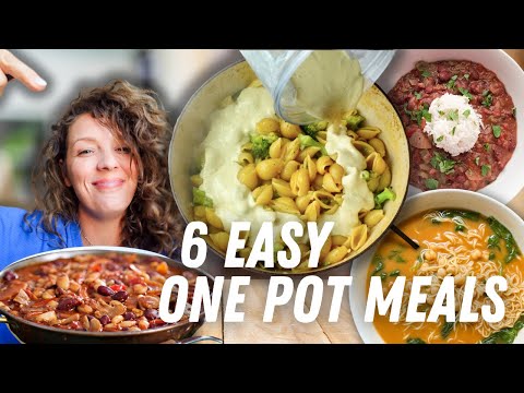 6 Lazy One-Pot Vegan Meals for Minimal Cooking
