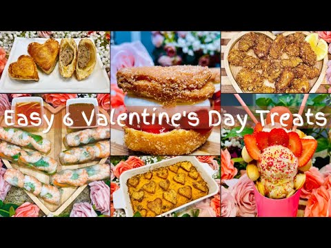 6 Valentine's Day Recipes: Easy, Delicious And Quick Desserts, Sides, Breakfasts, Lunches &  Dinners