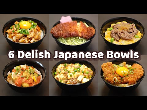 6 Ways to Make Delish Japanese Bowls – Revealing Secret Recipes!