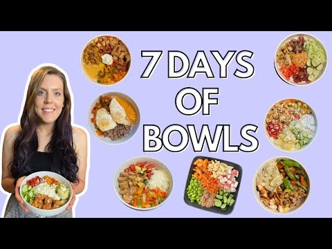 7 DAYS OF BOWLS! Healthy Meals I Eat to Lose Weight | WW Blue