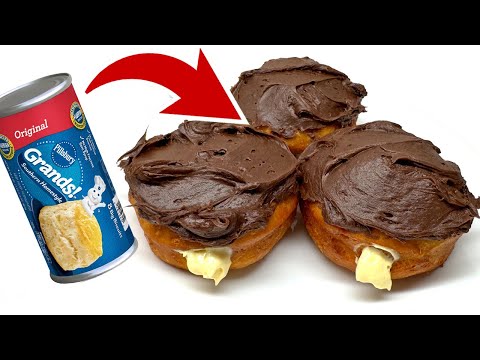 7 Easy Canned Biscuit Recipes: No-Bake Boston Cream Donuts & More! Spend Less On Groceries
