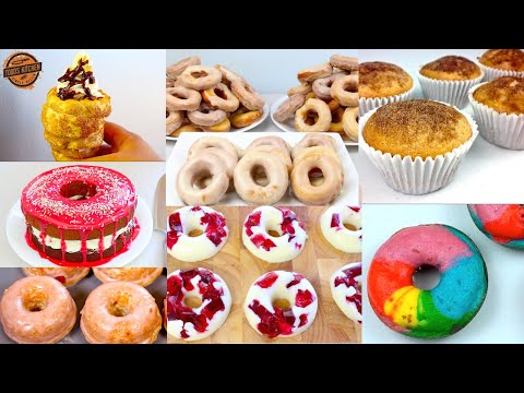 8 Easy Donut Recipes to make at home | DIY How to make