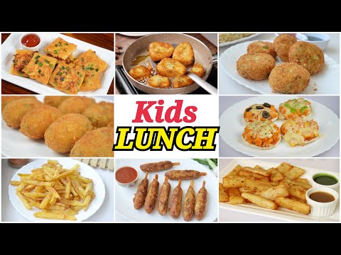 8 Kids Special Recipes ❗️ Tiffin Box Recipes by (YES I CAN COOK)