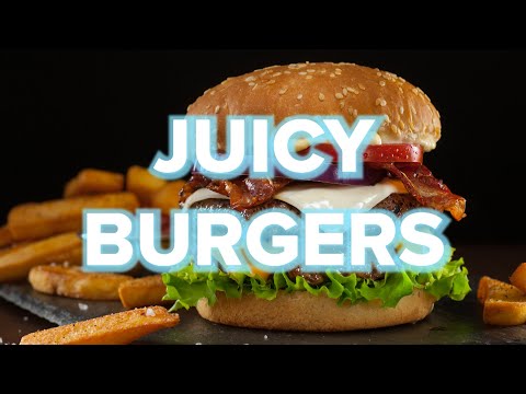 9 Juicy Homemade Burger Recipes • Tasty
