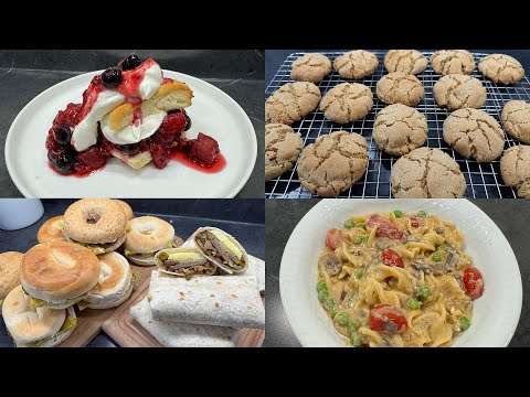 A few meals & desserts 🍪 🥗🥯