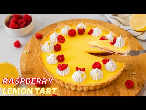 A PROFESSIONAL PASTRY CHEF'S Take On Raspberry Lemon Tart
