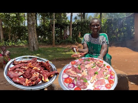 African Mum Grills Perfect A5 Wagyu Steak Over Fire | The Village Way.