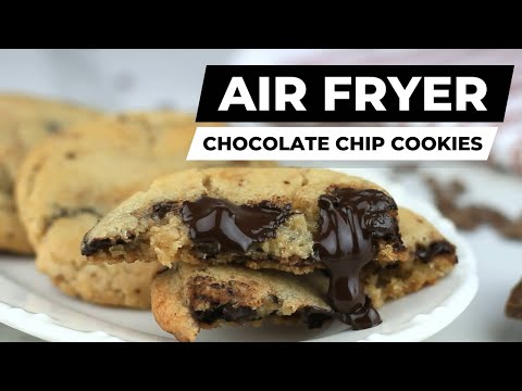 Air Fryer Chocolate Chip Cookies (Soft, Gooey, and Delicious)