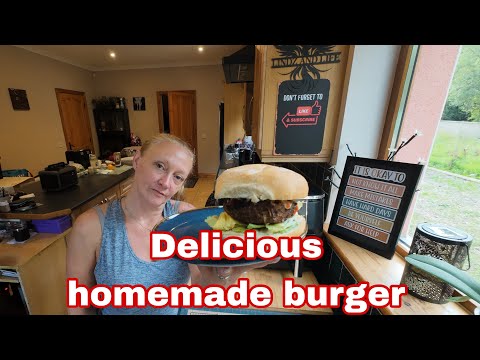 Air fryer homemade burgers | my favourite recipe
