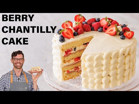 Amazing Berry Chantilly Cake Recipe