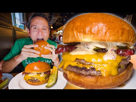 America’s Best Burger 🍔 Chicago's Most Famous Double Cheeseburger!
