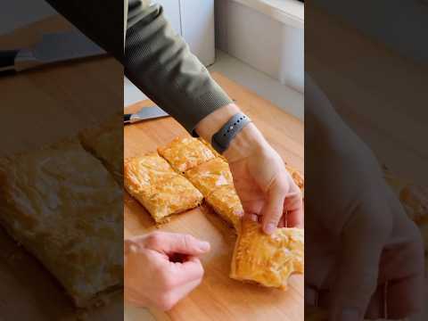 An easy-to-make puff pastry sandwich for Game Day!
